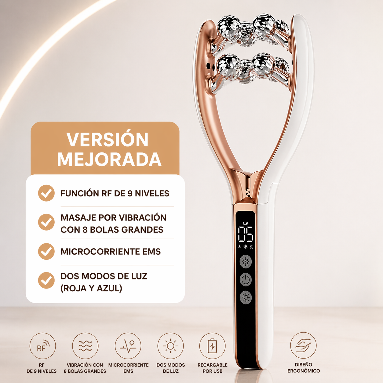 Masajeador Facial Rejuvenecedor