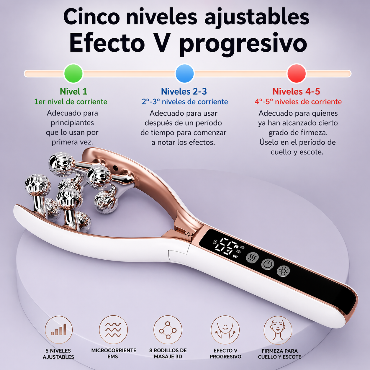 Masajeador Facial Rejuvenecedor